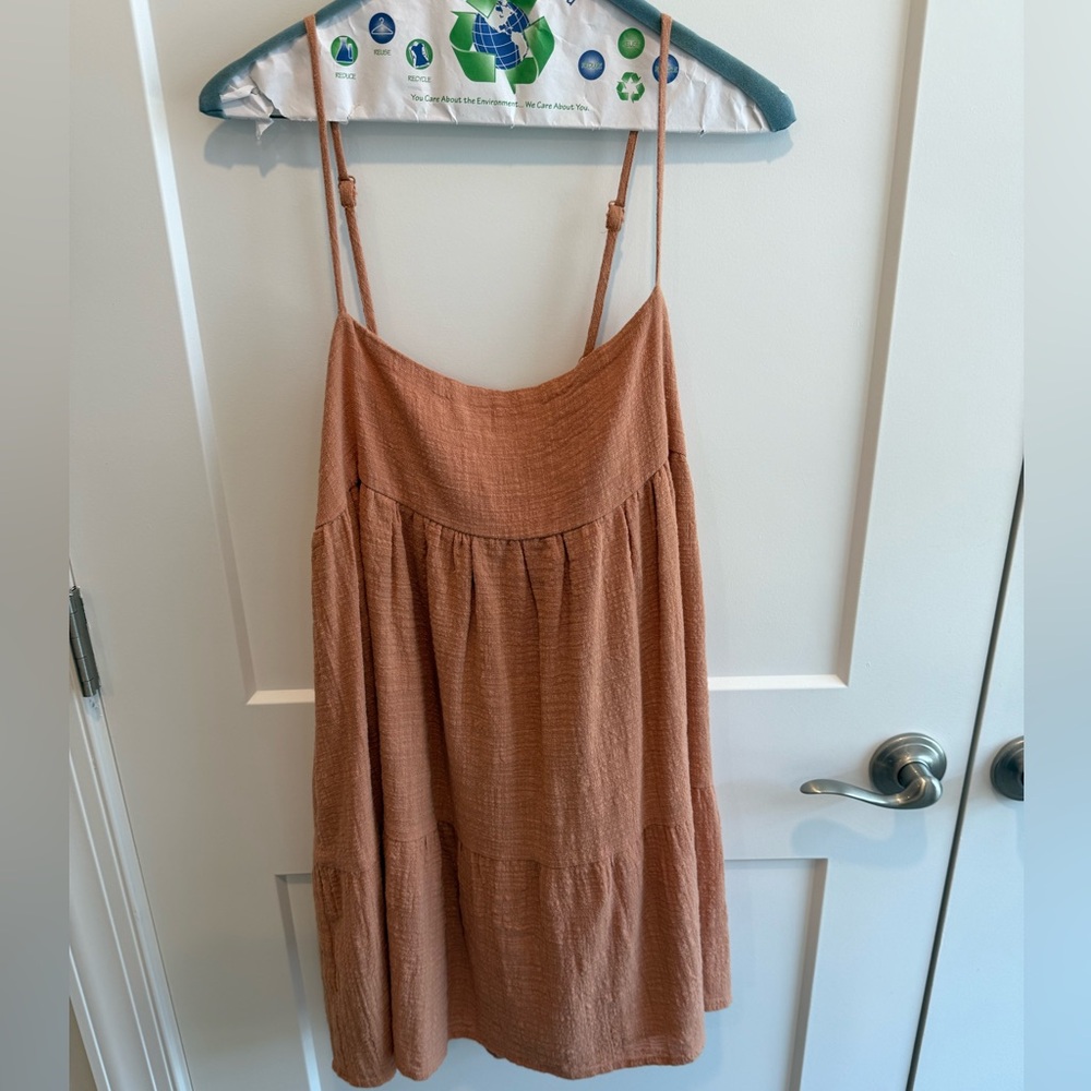 Olivaceous Terracotta Dress